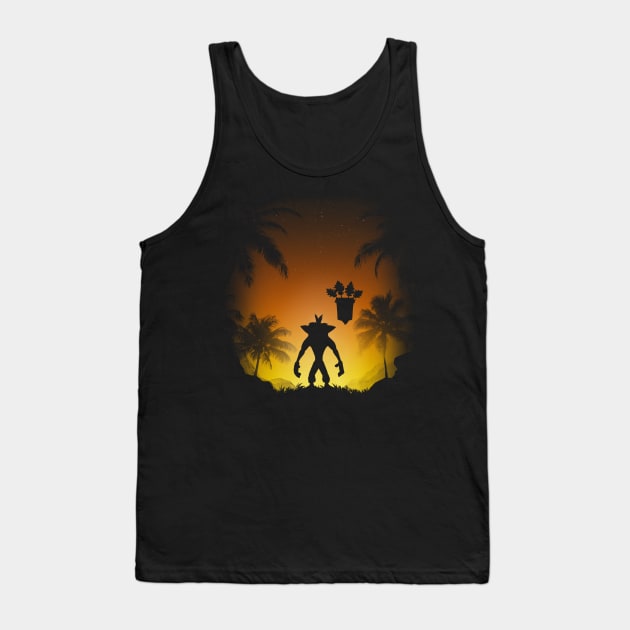 Protector of the Island Tank Top by ddjvigo